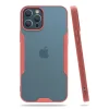 Mey İthalat®   iPhone 12 Pro Max Kılıf Platin Silikon - Pembe