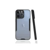 Mey İthalat®   iPhone 13 Pro Kılıf Platin Silikon - Siyah