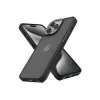 Mey İthalat®   iPhone 13 Pro Max Kılıf Elegant Kapak - Siyah