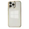 Mey İthalat®   iPhone 13 Pro Max Kılıf Element Silikon - Gold