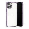 Mey İthalat®   iPhone 13 Pro Max Kılıf  Lensli Silikon - Mor