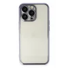 Mey İthalat®   iPhone 13 Pro Max Kılıf  Lensli Silikon - Mor