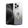 Mey İthalat®   iPhone 14 Pro Max Pummel Shiny Magsafe Kapak - Siyah