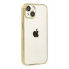 Mey İthalat®   iPhone 15  Lensli Silikon - Gold