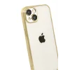 Mey İthalat®   iPhone 15  Lensli Silikon - Gold