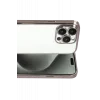 Mey İthalat®   iPhone 15 Pro Max  Lensli Silikon - Titan Gri