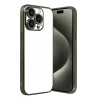 Mey İthalat®   iPhone 15 Pro Max  Lensli Silikon - Yeşil