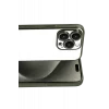 Mey İthalat®   iPhone 15 Pro Max  Lensli Silikon - Yeşil