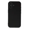 Mey İthalat®   iPhone 16 Plus Kılıf First Silikon - Siyah