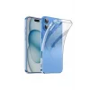 Mey İthalat®   iPhone 16 Plus Kılıf Lüx Şeffaf Silikon