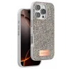 Mey İthalat®   iPhone 16 Pro Bright Simli Kapak - Gold