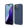 Mey İthalat®   iPhone 16 Pro Kılıf First Silikon - Lacivert