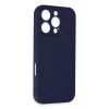 Mey İthalat®   iPhone 16 Pro Kılıf First Silikon - Lacivert