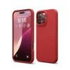 Mey İthalat®   iPhone 16 Pro Max Kılıf First Silikon - Kırmızı