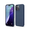 Mey İthalat®   iPhone 16 Pro Max Kılıf First Silikon - Lacivert