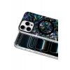 Mey İthalat®   iPhone 16 Pro Max Mila Dalgalı Magsafe Kapak - Lacivert