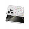 Mey İthalat®   iPhone 16 Pro Max Misk Simli Magsafe Kapak - Desen 4