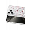 Mey İthalat®   iPhone 16 Pro Max Misk Simli Magsafe Kapak - Desen 5