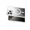 Mey İthalat®   iPhone 16 Pro Max Sora Simli Magsafe Kapak - Siyah