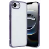 Mey İthalat®   iPhone 16E Kılıf  Lensli Silikon - Mor