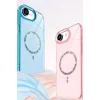 Mey İthalat®   iPhone 16E Live Diamond Magsafe Kapak - Siyah