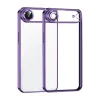 Mey İthalat®   iPhone 17 Air  Lensli Silikon - Mor