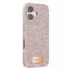 Mey İthalat®   iPhone 17 Bright Simli Kapak - Pembe