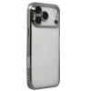 Mey İthalat®   iPhone 17 Pro Max  Lensli Silikon - Titan Gri