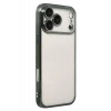 Mey İthalat®   iPhone 17 Pro Max  Lensli Silikon - Yeşil