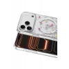 Mey İthalat®   iPhone 17 Pro Max Misk Simli Magsafe Kapak - Desen 4