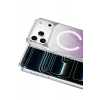 Mey İthalat®   iPhone 17 Pro Max Sora Simli Magsafe Kapak - Mor