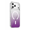 Mey İthalat®   iPhone 17 Pro Max Sora Simli Magsafe Kapak - Mor