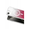 Mey İthalat®   iPhone 17E Sora Simli Magsafe Kapak - Kırmızı