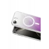 Mey İthalat®   iPhone 17E Sora Simli Magsafe Kapak - Mor