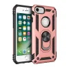 Mey İthalat®   iPhone 7 Kılıf Sofya Yüzüklü Silikon Kapak - Rose