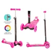 Mey İthalat® Maxi Twist Işıklı Scooter Pembe