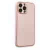 Mey İthalat® Newface Apple iPhone 13 Pro Max Kılıf Coco Karbon Silikon - Pembe