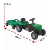 Mey İthalat® PEDALLI BİG TROLLEY TRAKTÖR YEŞİL