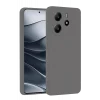 Mey İthalat®   Redmi Note 14 4G Kılıf First Silikon - Gri