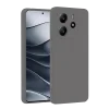 Mey İthalat®   Redmi Note 14 4G Kılıf First Silikon - Gri