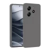 Mey İthalat®   Redmi Note 14 4G Kılıf First Silikon - Gri