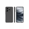 Mey İthalat®   Redmi Note 14 4G Kılıf First Silikon - Siyah
