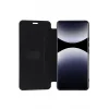 Mey İthalat®   Redmi Note 14 Pro 5G Kılıf Flip Cover - Siyah
