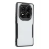 Mey İthalat®   Redmi Note 14 Pro Plus Kılıf Boyi Silikon Kapak - Siyah