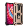 Mey İthalat®   Redmi Note 8 Pro Kılıf Sofya Yüzüklü Silikon Kapak - Gold