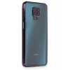 Mey İthalat®   Redmi Note 9 Pro Kılıf  Lensli Silikon - Mor