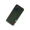 Mey İthalat®  Samsung Galaxy A03S Kılıf Loop Deri Silikon - Yeşil