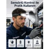 Mey İthalat® Sensörlü Kamp Lambası Ayarlanabilir Kafa Lambası Kafa Bantlı
