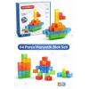 Mey İthalat® SH59838 MAGNET KÜP YAPI BLOK SETİ 64 PARÇA