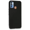 Mey İthalat®  Tecno Spark 7T Kılıf First Silikon - Siyah